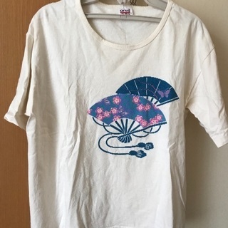 扇子柄 Tシャツ