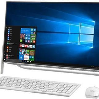 【最新型】 富士通 FMV ESPRIMO FH52/B1（ FMVF52B1W） 23.8型 の画像