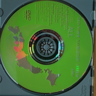 【完売】トヨタ純正ＤＶＤナビソフト 2001全国版