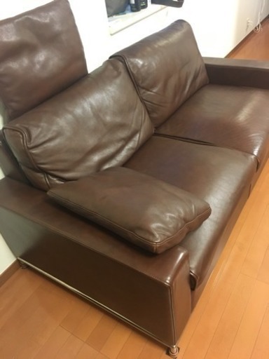 最高級レザー クラスティーナ ウルティマソファー 2.5サイズ