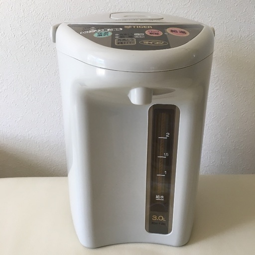 タイガー マイコン電動ポット グレー 3.0L