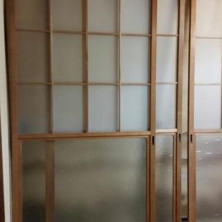 引き戸　レトロ　3枚