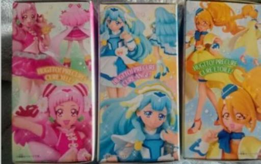新品 プリキュア hugっと　全3種類