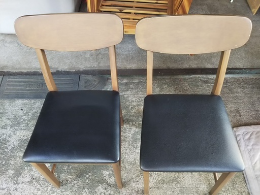 ［ダイニングチェア×2］⁑リサイクルショップヘルプ
