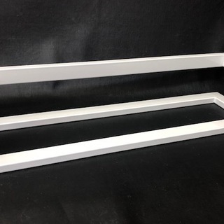 ☆新品☆ 薄型スリッパラック　ワイドサイズ　ホワイト　山崎実業　8点セット　①　モデルルームや展示場などに！の画像