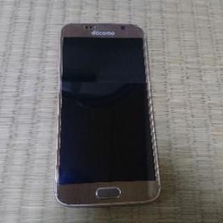 SAMSUNG docomo GALAXY S6 SC-05G Gold Platinum

