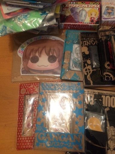 1万円　月刊ガンガン付録　非売品７０点セット+ああっ女神さまっフィギュアなど５点　鋼の錬金術師やとある魔術の禁書目録（インデックス）な