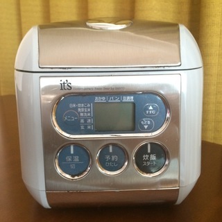新生活応援セール！ 3.5合炊き炊飯器　三洋電機ECJ-IS35