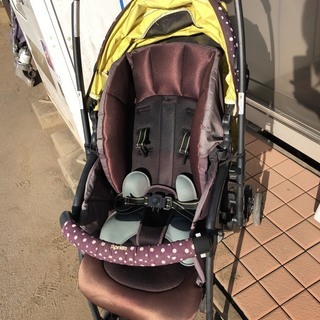 値下げ×２★中古★Aprica★アップリカ　ベビーカー　バギー　...