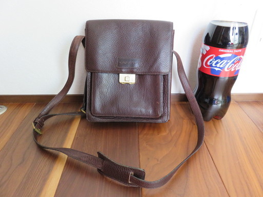 ランセルのショルダーバッグ（皮製）