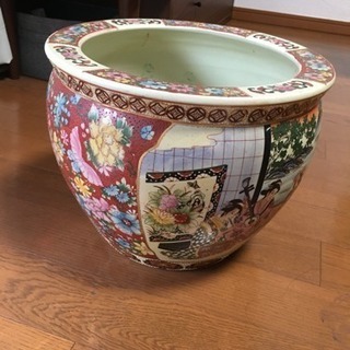 金魚鉢 植木鉢 陶器の画像