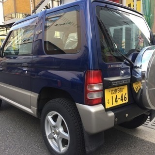 コミコミ『10.8万円』車検付 走行10万km 4WD パジェロミニの画像