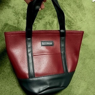 L.L.Bean レザー トートバッグの画像