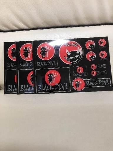 ブラックデビル ステッカー