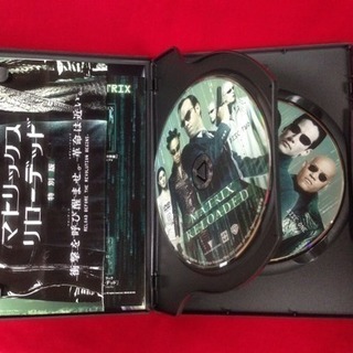 送料込 DVD2本マトリックス・リローデッド・レボリューションズ セル版4枚組の画像