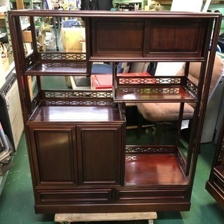 古民具 時代家具 アンティーク 飾り棚 中古