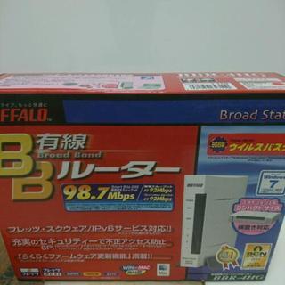 BUFFALO 有線ルータ　ブロードバンド有線の画像