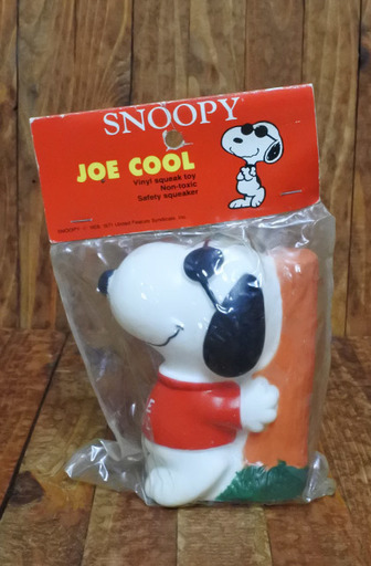 ■スヌーピー★JOE COOL★ジョークール★ピーナッツ★フィギア★ヴィンテージ★ビンテージ★ソフビ★アメトイ★アメリカン雑貨★人形
