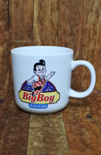 ■ビッグボーイ★BigBoy★マグカップ★コップ★アドバタイジング★企業物★アメリカン雑貨★キッチン用品★インテリア★ペン立て