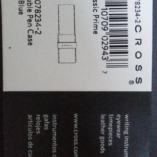 新品　お祝いに！CROSS　classic prime ボールペン1本とダブルペンケース革の画像