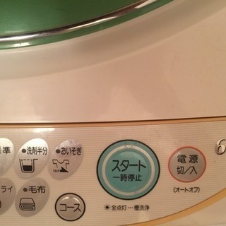 洗濯機を譲りますの画像