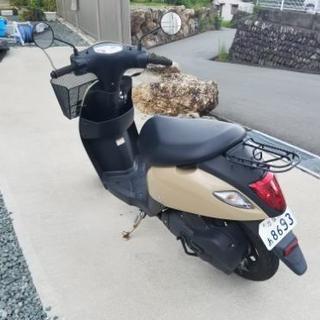 販売済み　29年式　スズキ　レッツ4　2022km ベージュ　の画像