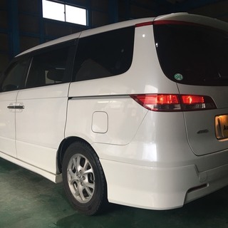 【売り切り大特価♪♪】ホンダ エリシオン Ｇ　社外ナビ　バックカメラ　左パワースライドドア　純正エアロの画像