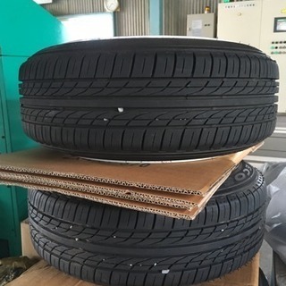 13インチ アルミ 7j+0 タイヤ付きの画像