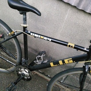 LIG UNIWAY★ブラック【送料無料】ロードバイク★700C★シマノ製★23 LIG UNIWAY☆ブラック【送料無料】ロードバイク☆700C☆シマノ製☆23