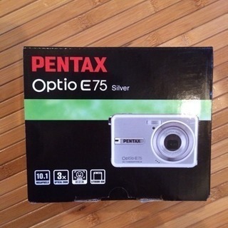 ジャンク。PENTAX Optio E75 デジカメ