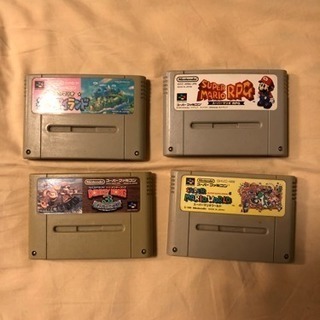 スーパーファミコン ソフト付の画像