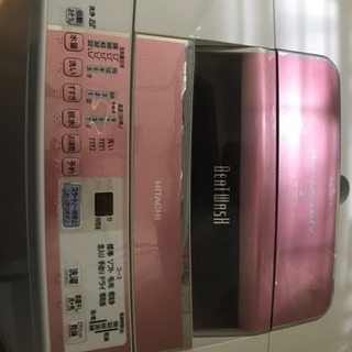 HITACHI 洗濯機 9/29〜10/6の画像