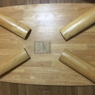 折りたたみローテーブル（日本製）の画像