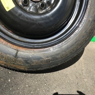 【希少】値下げ　スペアタイヤ　T145/90D16　グッドイヤー　日産シーマなどの画像