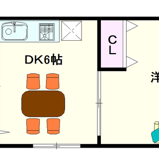 🌟ジモティー限定格安プラン🌟【タウンコート幸町】3号タイプ！1Ｄ...
