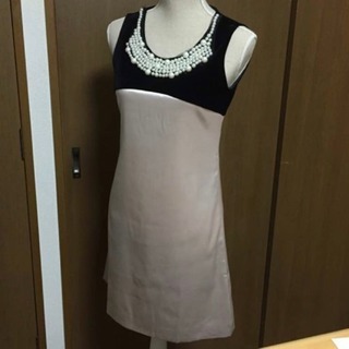 ラストプライス！ブージュルード☆パールベロアワンピースドレスブラ...
