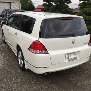 【個人】オデッセイ 2オーナー車 純正ナビ／純正ETC タイプM フルノーマル RB1 パールホワイトの画像