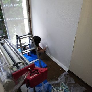 壁紙張り替え 教室始めました！(楽々出張教室)の画像