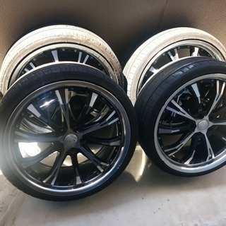 19インチ  アルミ ホイール 215/35 R19 プリウス ウイッシュ等