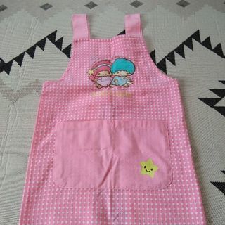 キキララエプロン　110cm　子ども用の画像