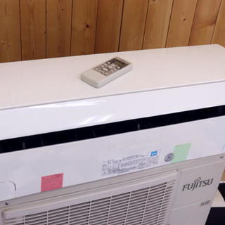 6畳用　富士通　AS-J22D-W　2014年製　美品　エアコン　禁煙　神奈川発 FUJITSU 富士通 AS-J22D-W ルームエアコン 6畳 2014年製