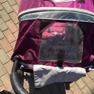 ベビーカー「baby jogger」シティミニシングル 紫カバーの画像