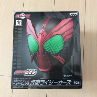 仮面ライダー オーズ ヘッドバンク 貯金箱 の画像