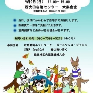 世羅で犬猫譲渡会☆可愛い子猫子犬がいっぱいです