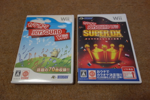 カラオケ JOYSOUND Wii + カラオケ JOYSOUND Wii SUPER DX