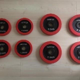 (取引中)ダンベル30kg×2 + フラットベンチの画像