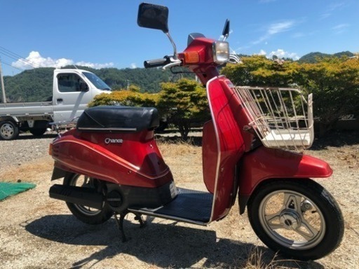 １９８３年型　スズキ　チャンス　希少　激レア　２速変速　ベース車　始動確認済み　CA12A