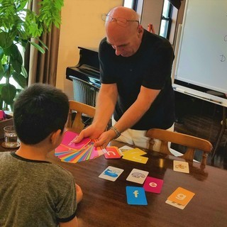 【キッズ英語】一軒家での英語レッスンです♪の画像