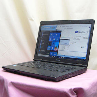無線LAN(WiFi)搭載☆使い勝手の良い15.6インチ♪東芝L41