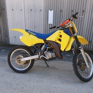 1990年式　スズキＲＭ１２５　実働レストアベースの画像